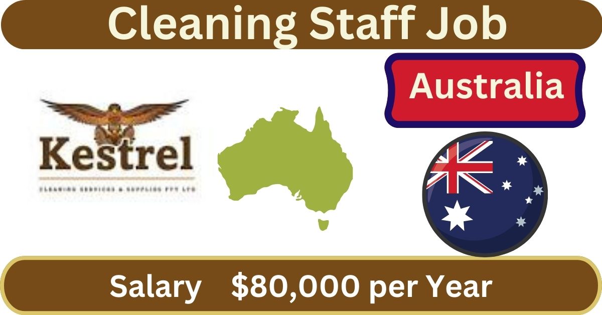 Cleaning Staff Job in Australia