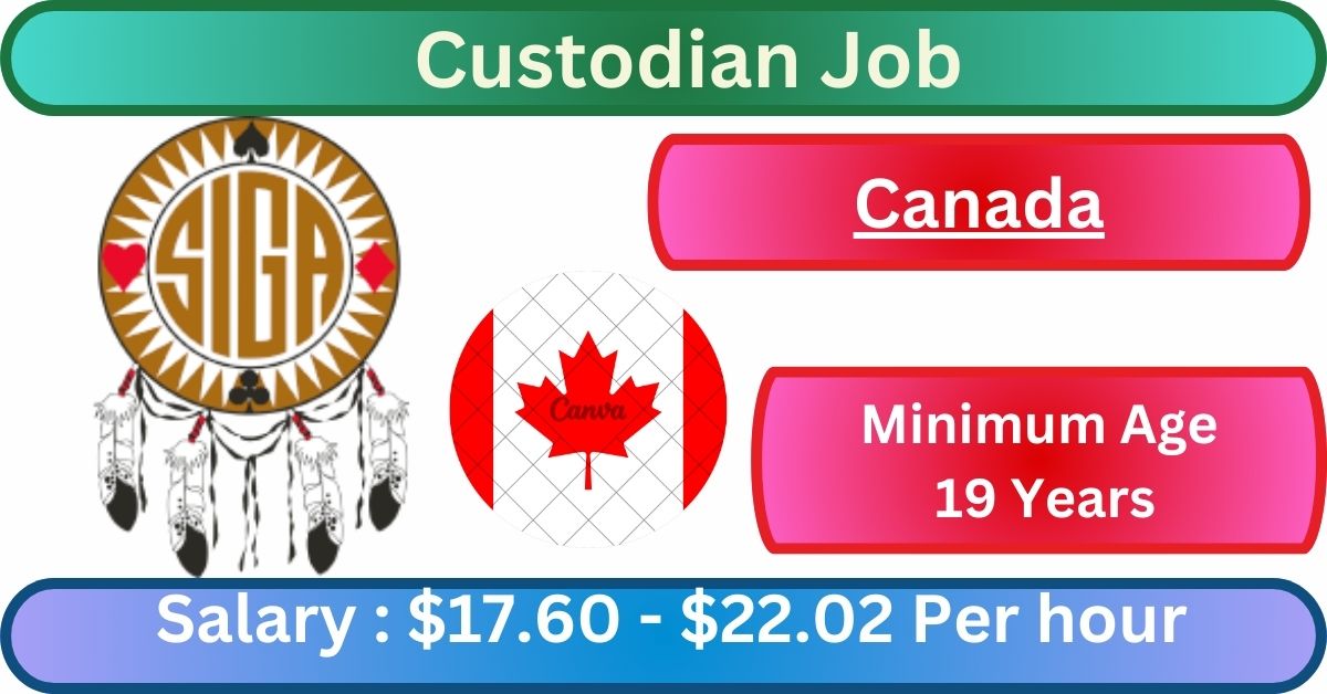 Custodian Job in Canada