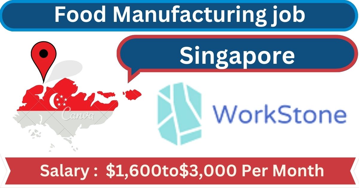 Food Manufacturing job in Singapore