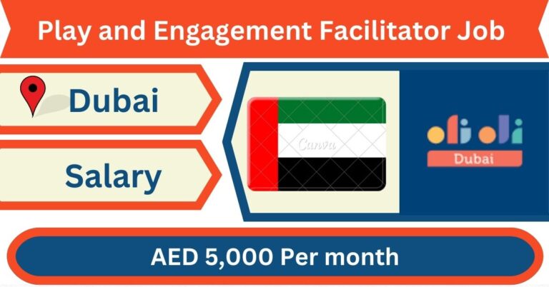Play and Engagement Facilitator Job in Dubai