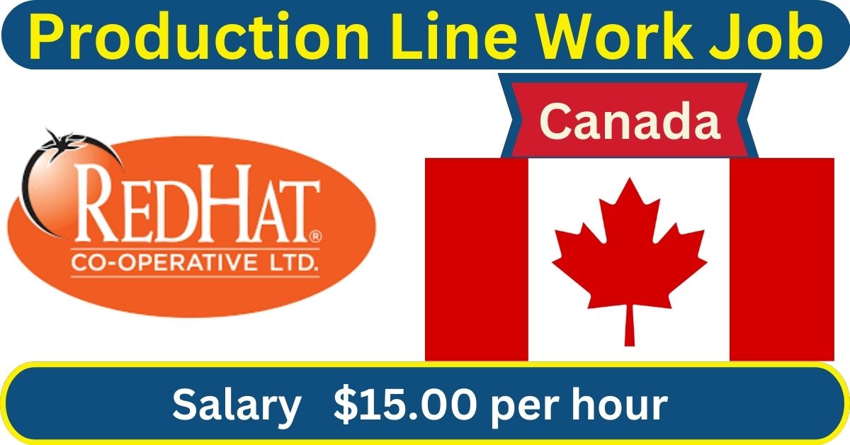 Production Line Worker job in Canada