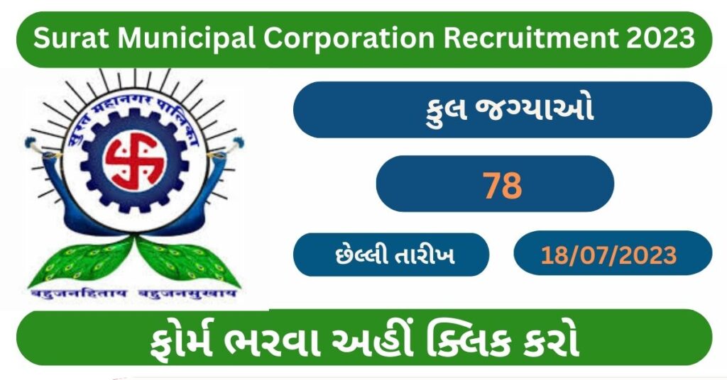 Surat Municipal Corporation Recruitment 2023