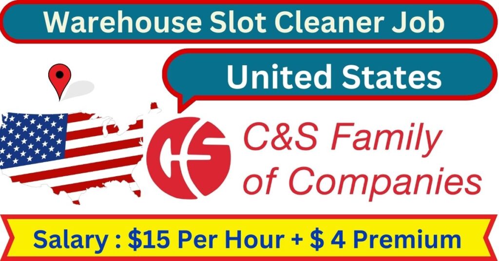Warehouse Slot Cleaner Job in US
