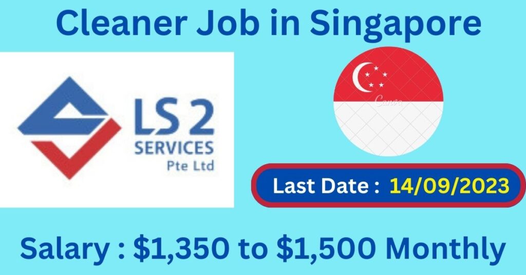 Cleaner Job in Singapore