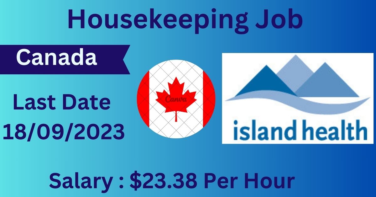 Housekeeping Job in Canada