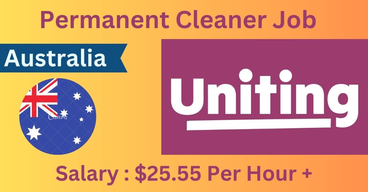 Permanent Cleaner Job in Australia