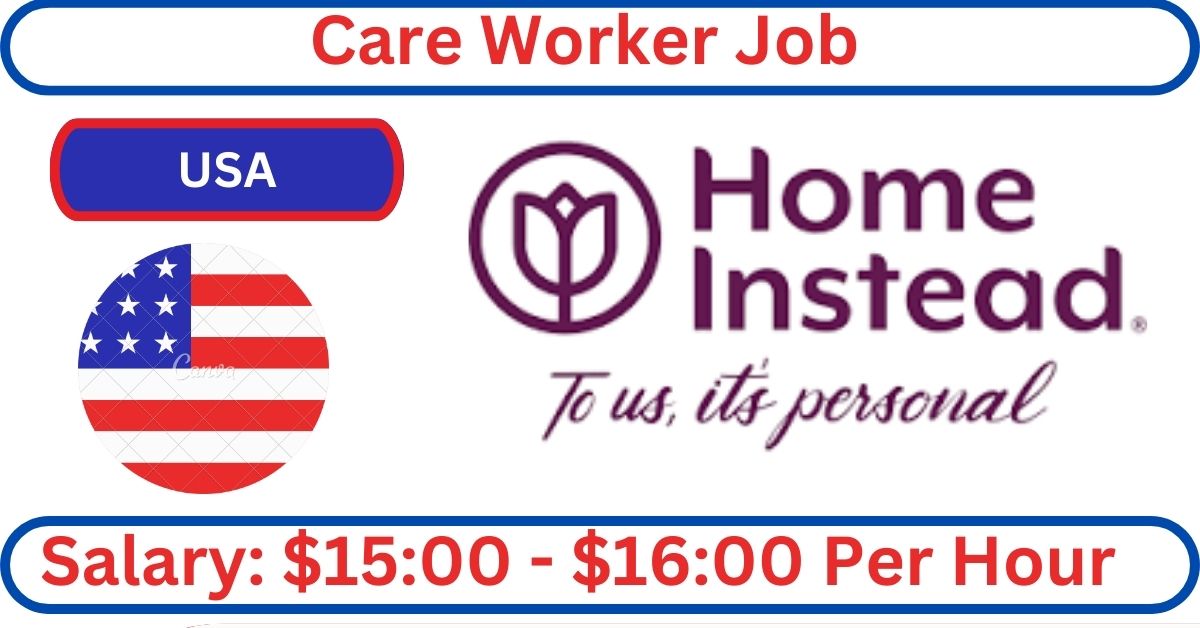 Care Worker Job in USA