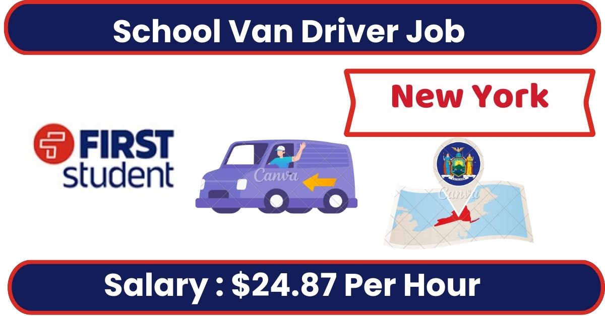 Van Driver Job in New York