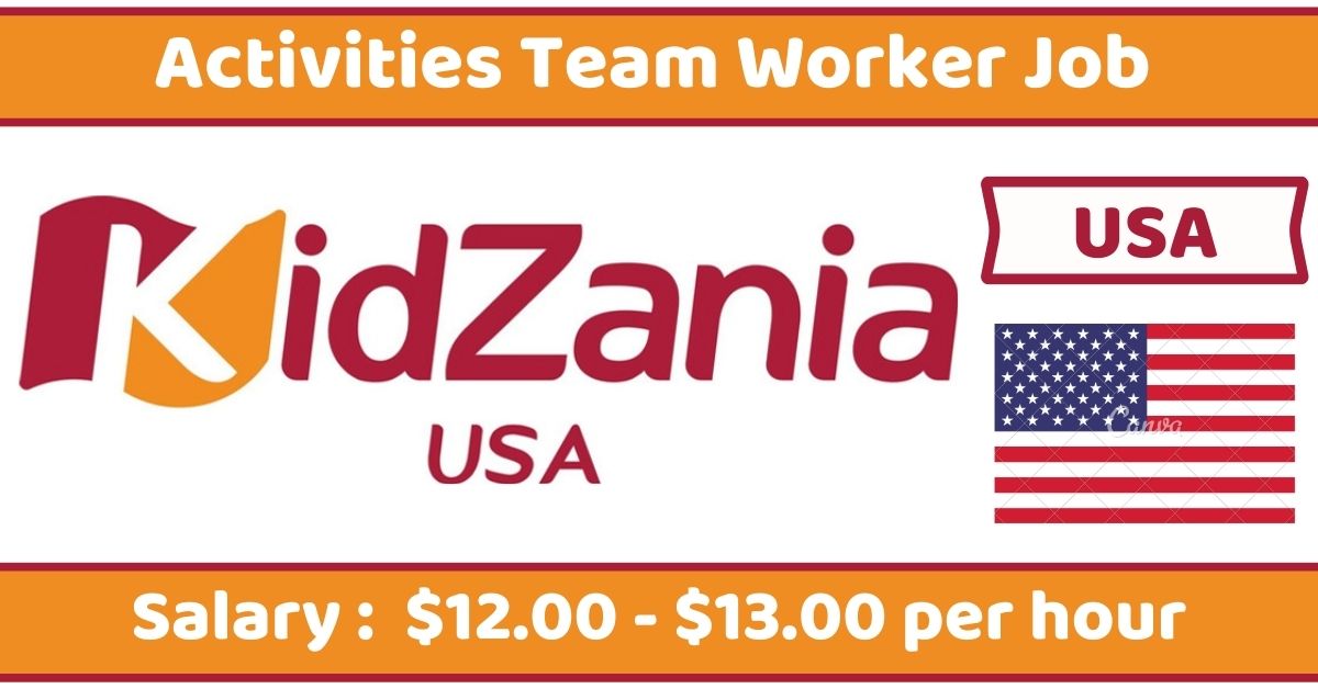 Team Worker Job in USA