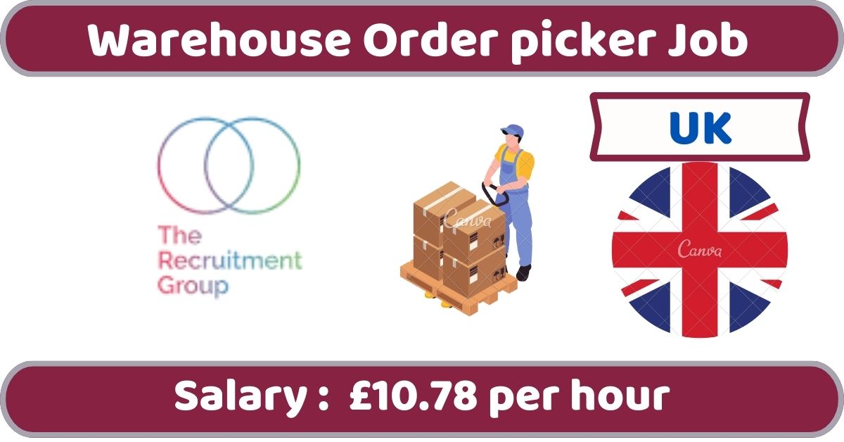 Warehouse Order picker Job in UK