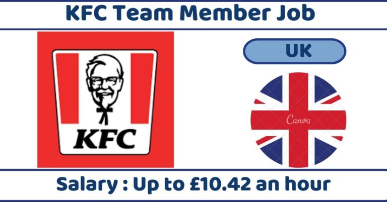 KFC Team Member Job in UK