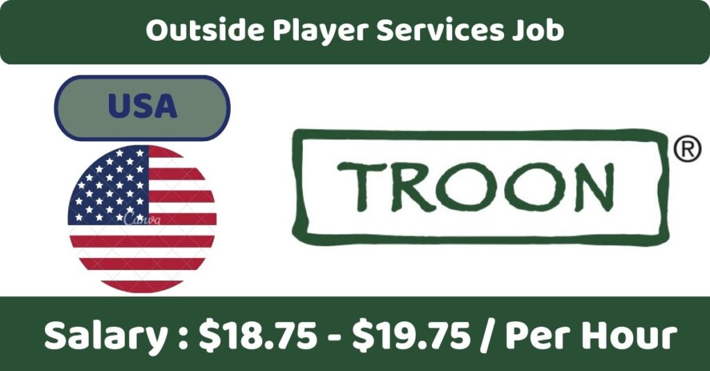 Outside Player Services Job in USA