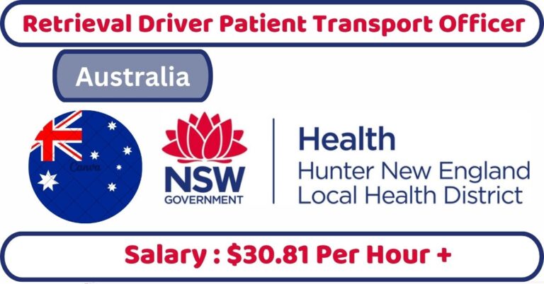 Retrieval Driver Job in Australia