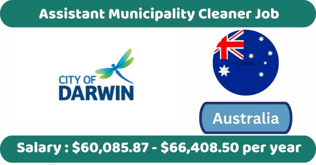 Assistant Municipality Cleaner Job in Australia