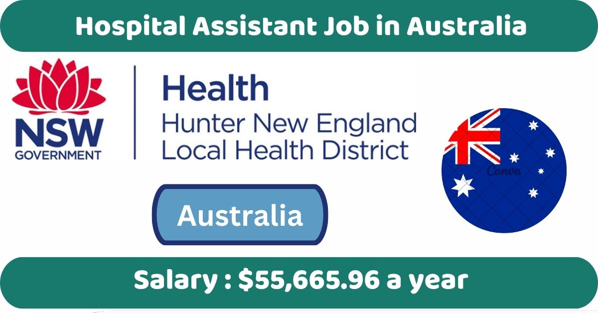 Hospital Assistant Job in Australia