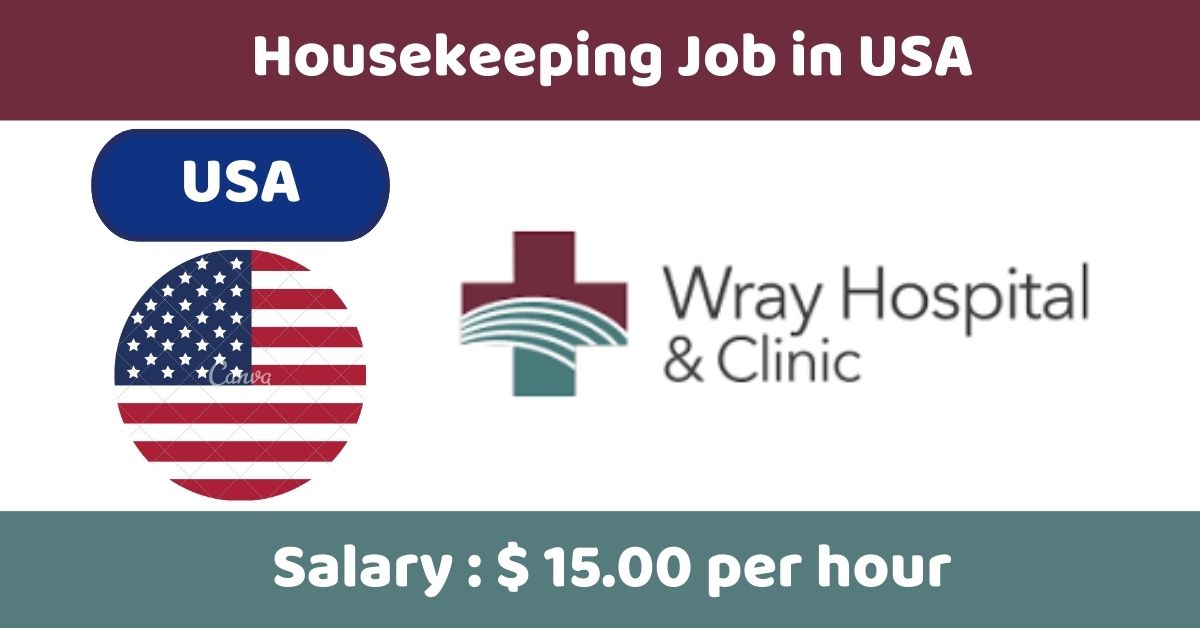 Housekeeping Job in USA