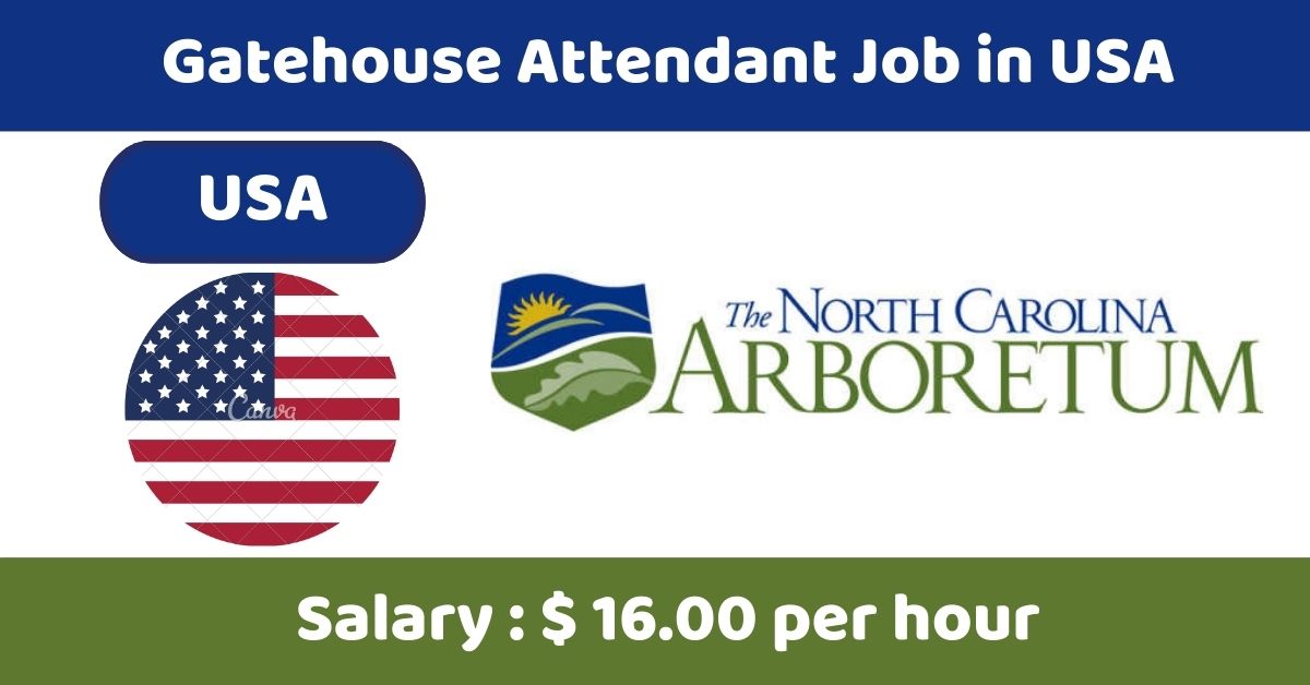 Gatehouse Attendant Job in USA