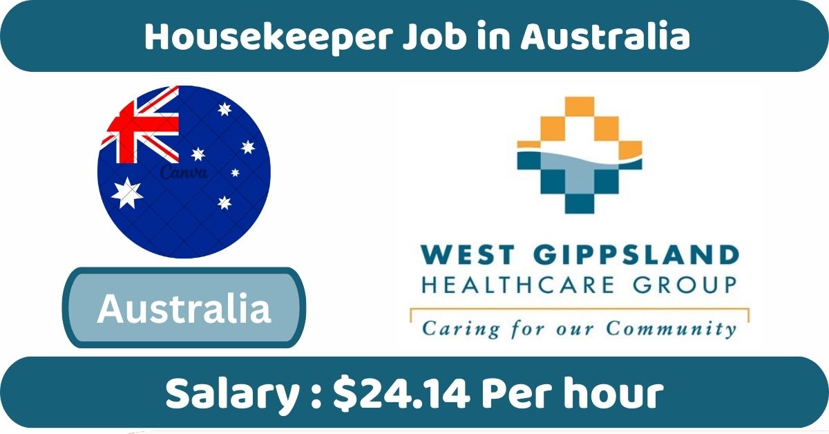 Housekeeper Job in Australia