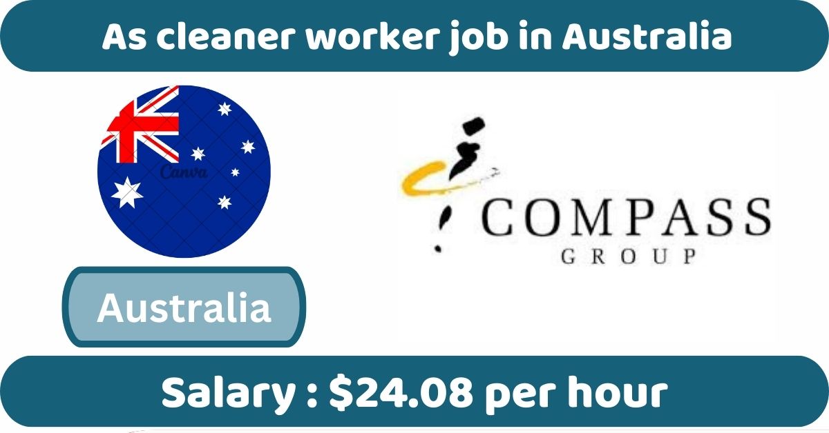 Work job as cleaner in Australia