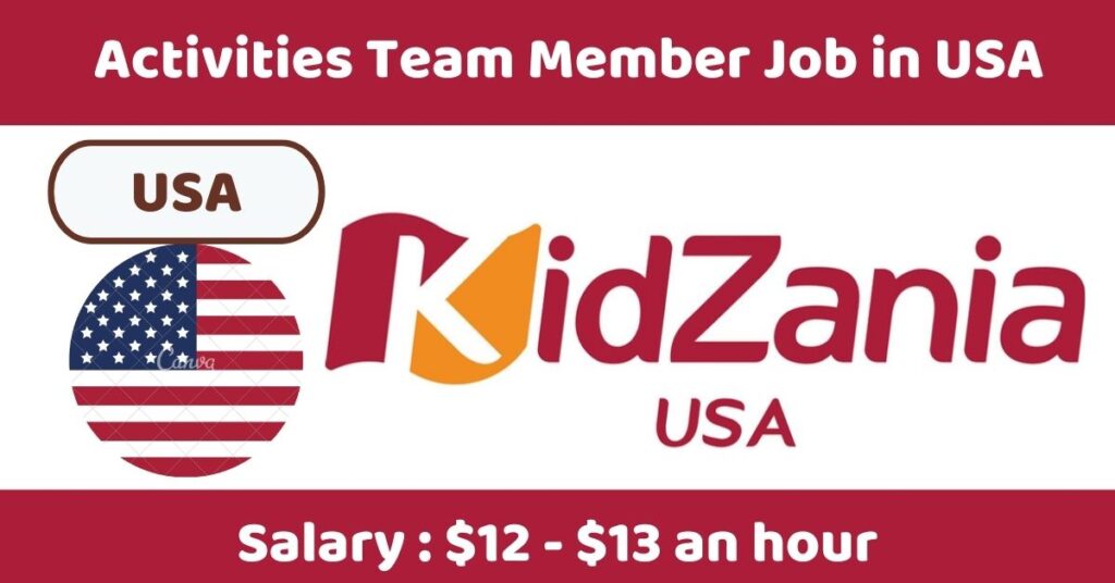 Activities Team Member Job in USA