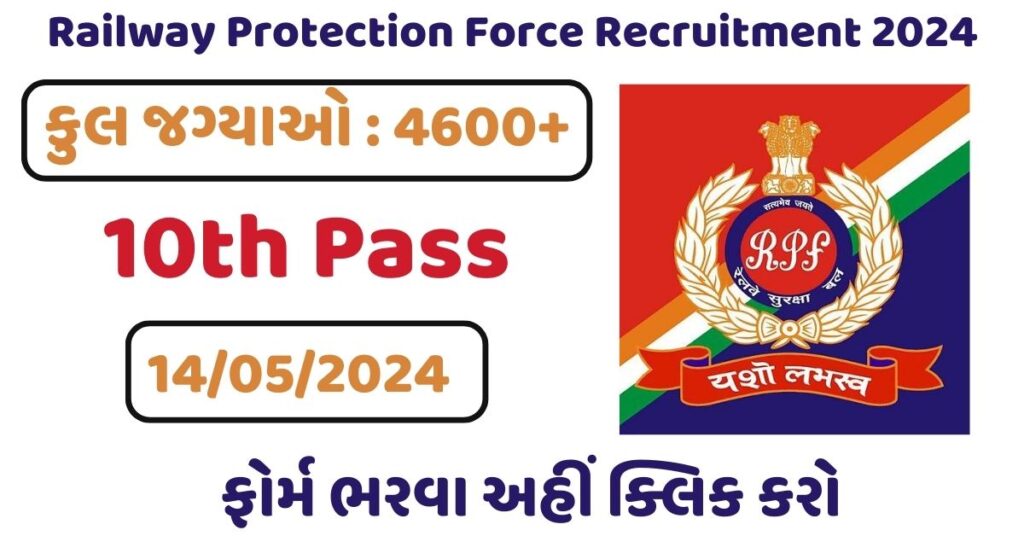 Railway Protection Force Recruitment 2024