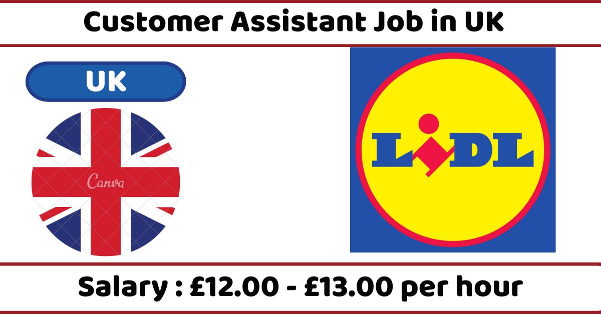 Customer Assistant Job in UK