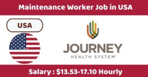 Maintenance Worker Job in USA