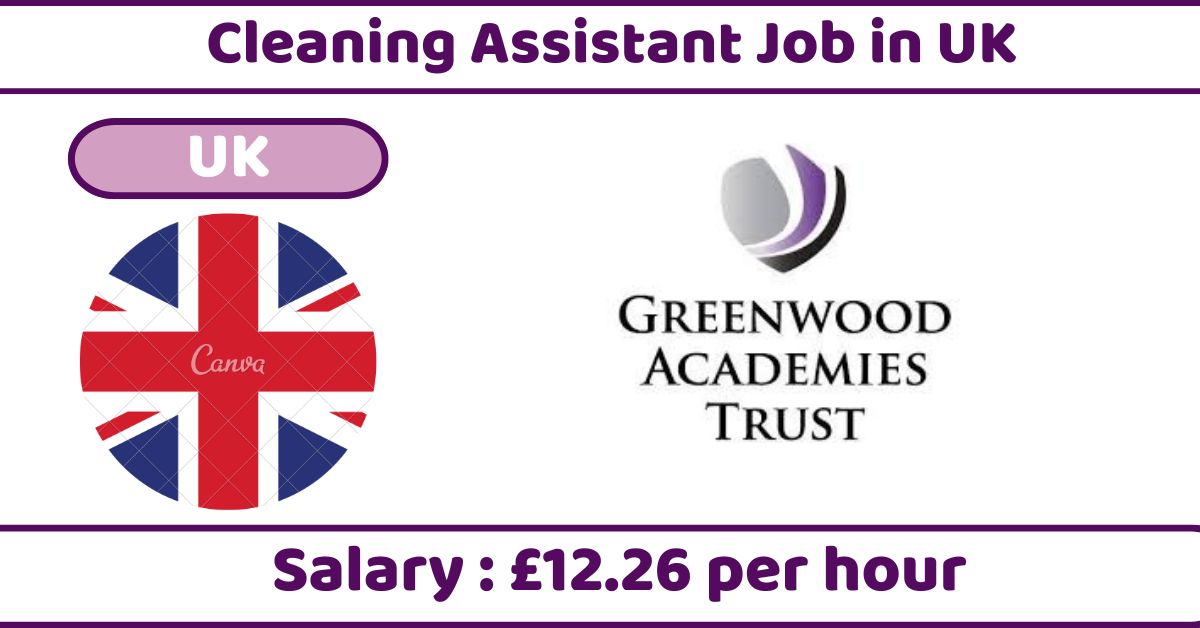 Cleaning Assistant Job in UK