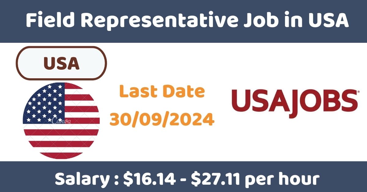 Field Representative Job in USA