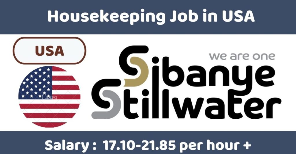 Housekeeping Job in USA