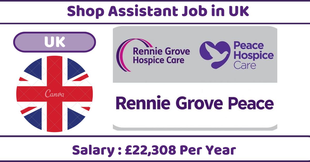 Shop Assistant Job in UK