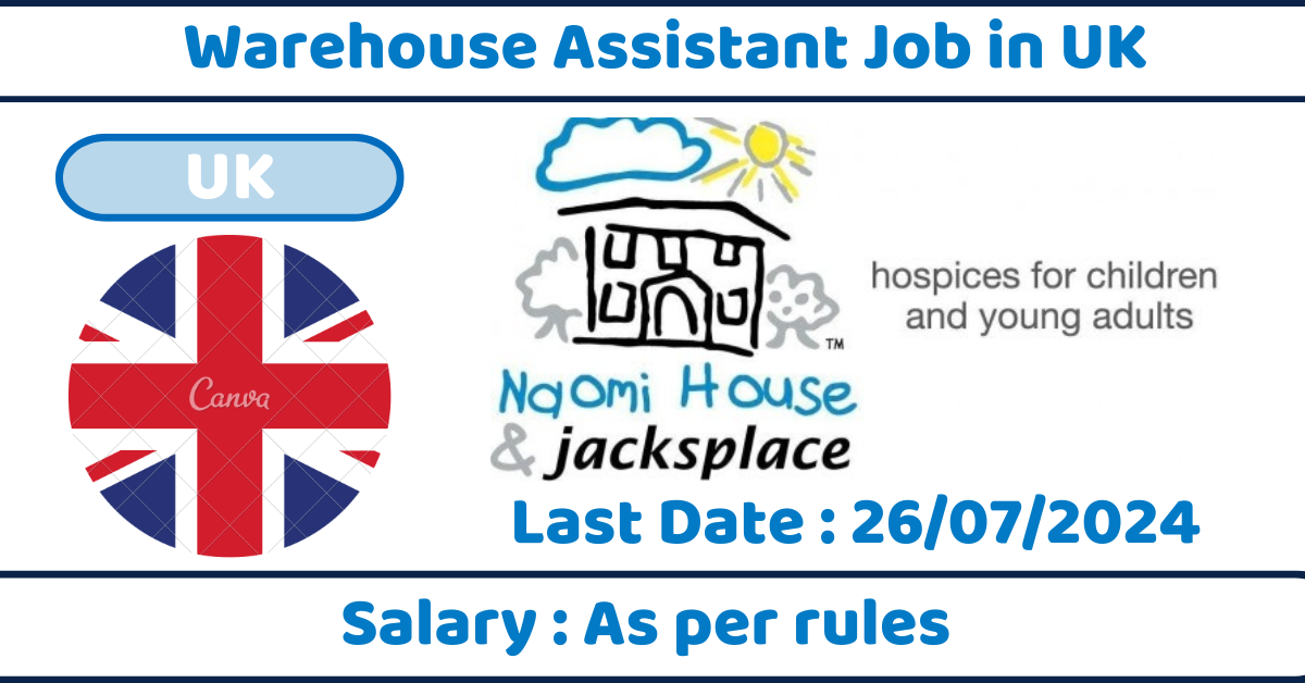 Warehouse Assistant Job in UK