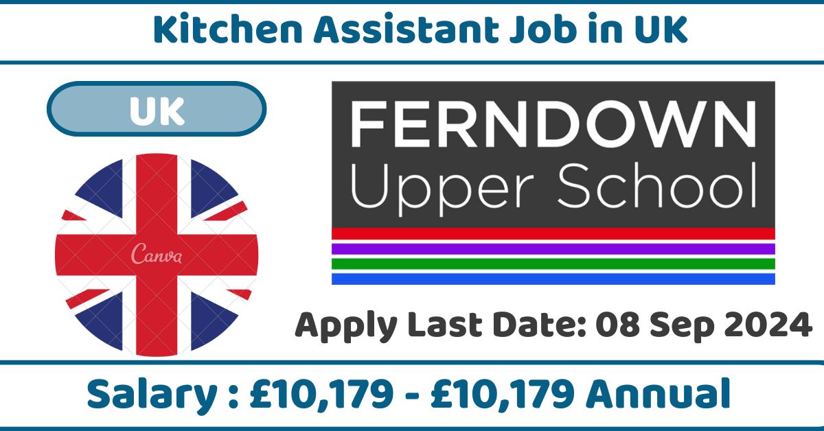 Kitchen Assistant Job in UK