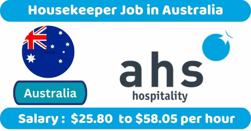 Housekeeper Job in Australia