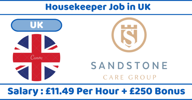 Housekeeper Job in UK