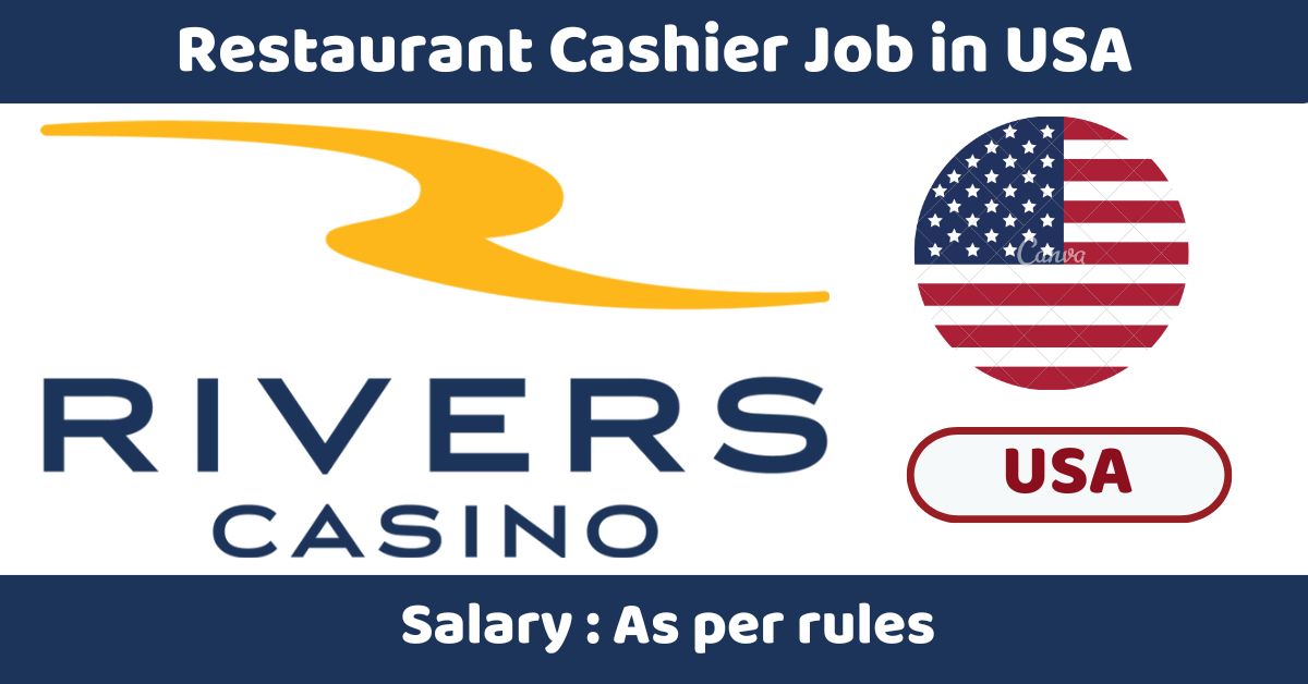 Restaurant Cashier Job in USA