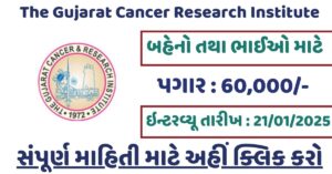 GCRI Recruitment for Various Posts