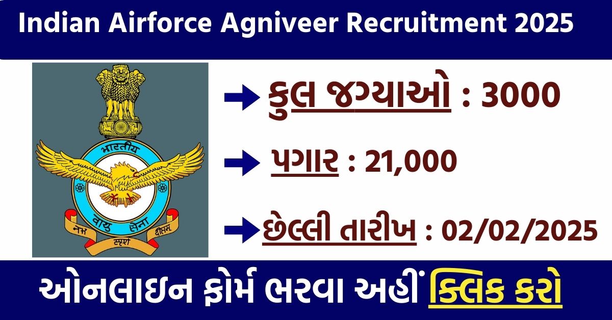 Indian Airforce Agniveer Recruitment 2025