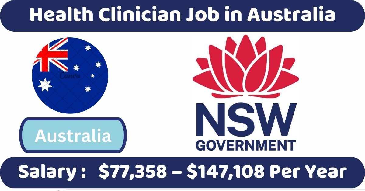 Health Clinician Job in Australia