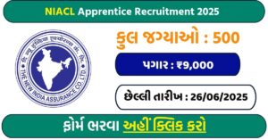 NIACL Apprentice Recruitment 2025: Apply Online for 500 Nationwide Vacancies