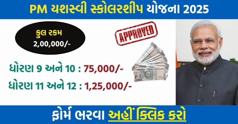 Yashasvi Scholarship Yojana 2025 Gujarat – Get Up to ₹1.25 Lakh for Class 9 to 12 Students