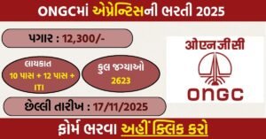 ONGC Apprentice Recruitment 2025: Apply Online for 2623 Apprentice Posts