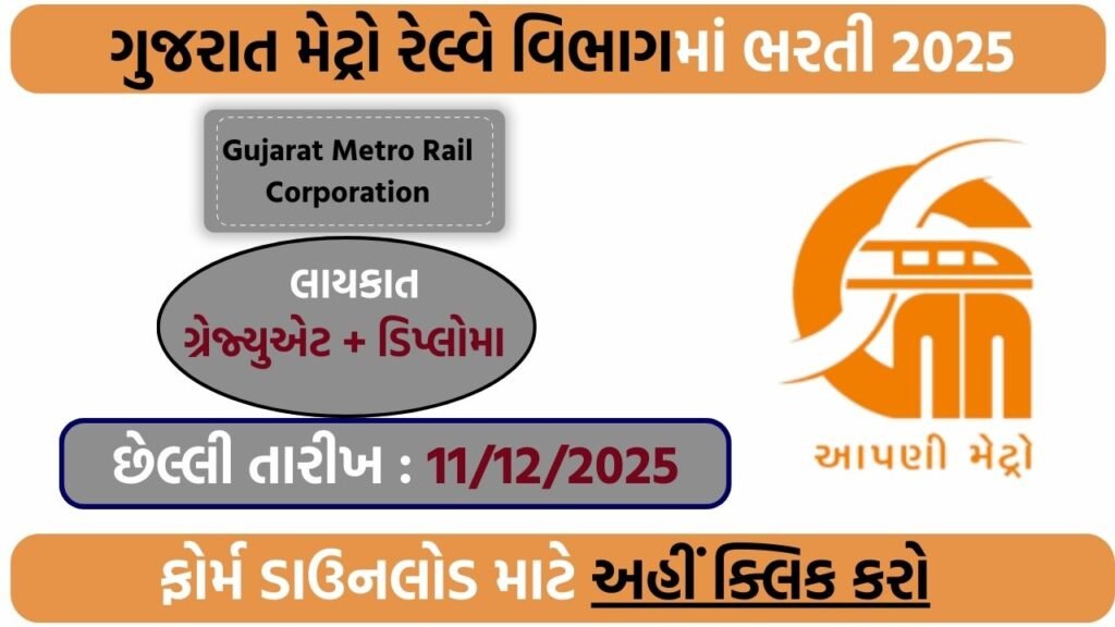 GMRC Recruitment 2025: Notification Out for 13 Posts – Apply Online Before 11 December 2025