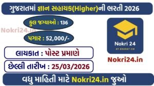 Adhyapak Sahayak Recruitment 2026: 136 Vacancies for PH Candidates in Gujarat Colleges
