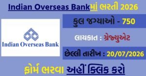 Indian Overseas Bank Apprentice Recruitment 2026: Apply Online for 750 Apprentice Posts