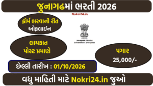 Junagadh PM Poshan Recruitment 2026: Apply for 17 Posts