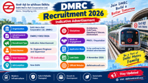 DMRC Recruitment 2026: 73 Engineer and Supervisor Vacancies
