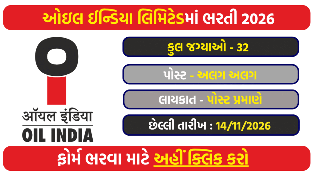 Oil India Limited Recruitment 2026: Apply Online for 32 Grade A, B and C Posts