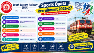 South Eastern Railway Recruitment 2026: Apply Online for 54 Posts