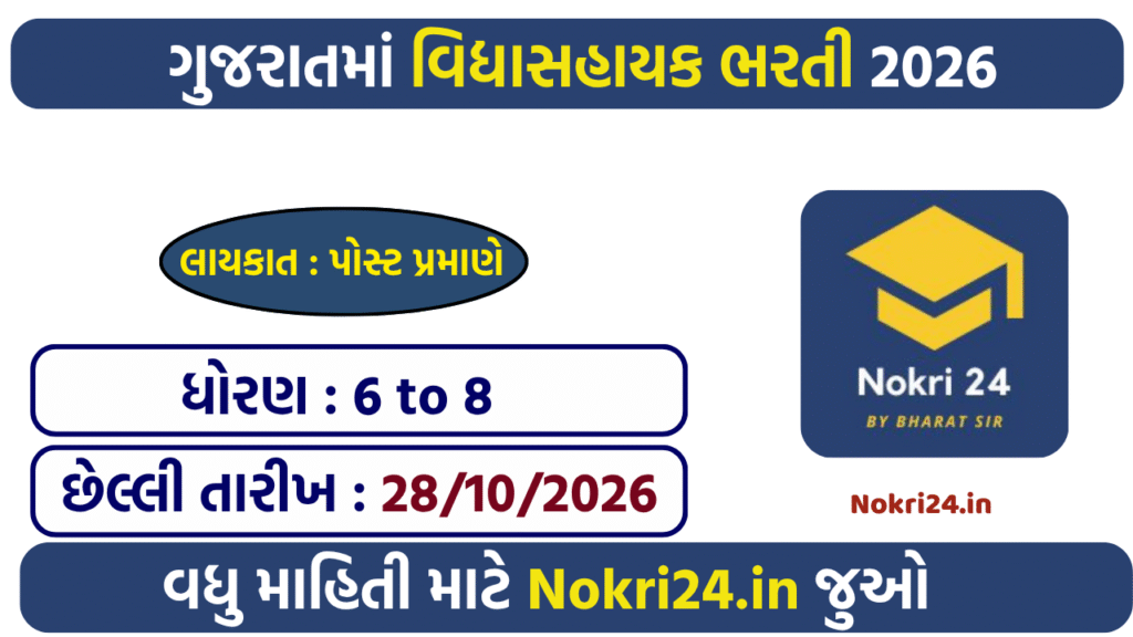 Vidyasahayak Recruitment 2026: Apply for 10 Teaching Posts in Banaskantha, Gujarat